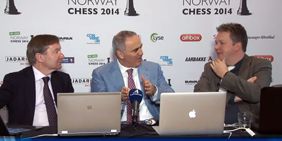 KASPAROV IN THE NEWS, Aug 8th, 2014